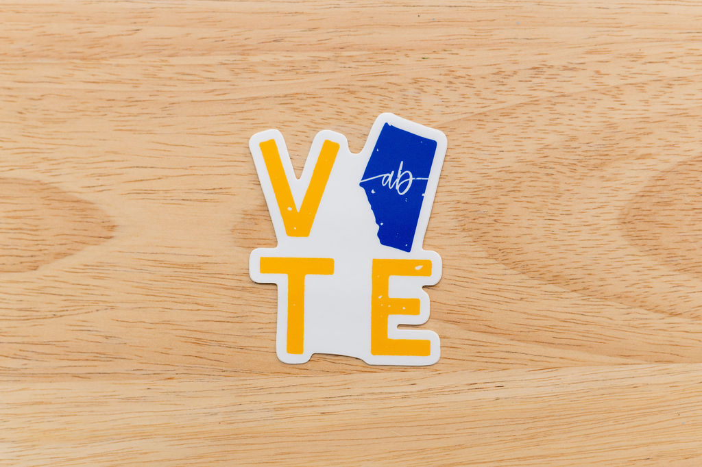 Vote Alberta Sticker