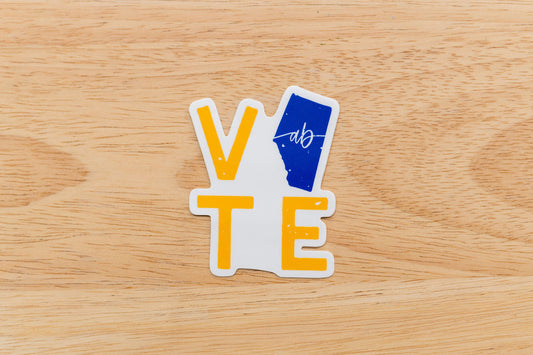 Vote Alberta Sticker