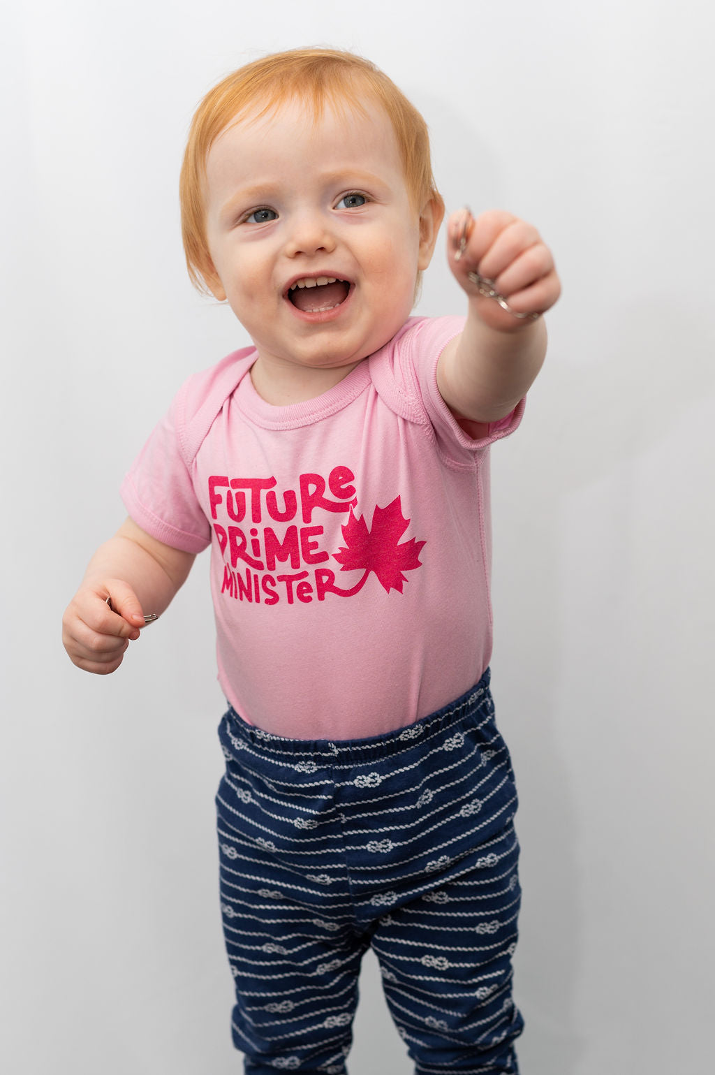 Future Prime Minister - Baby Onesie - Pink