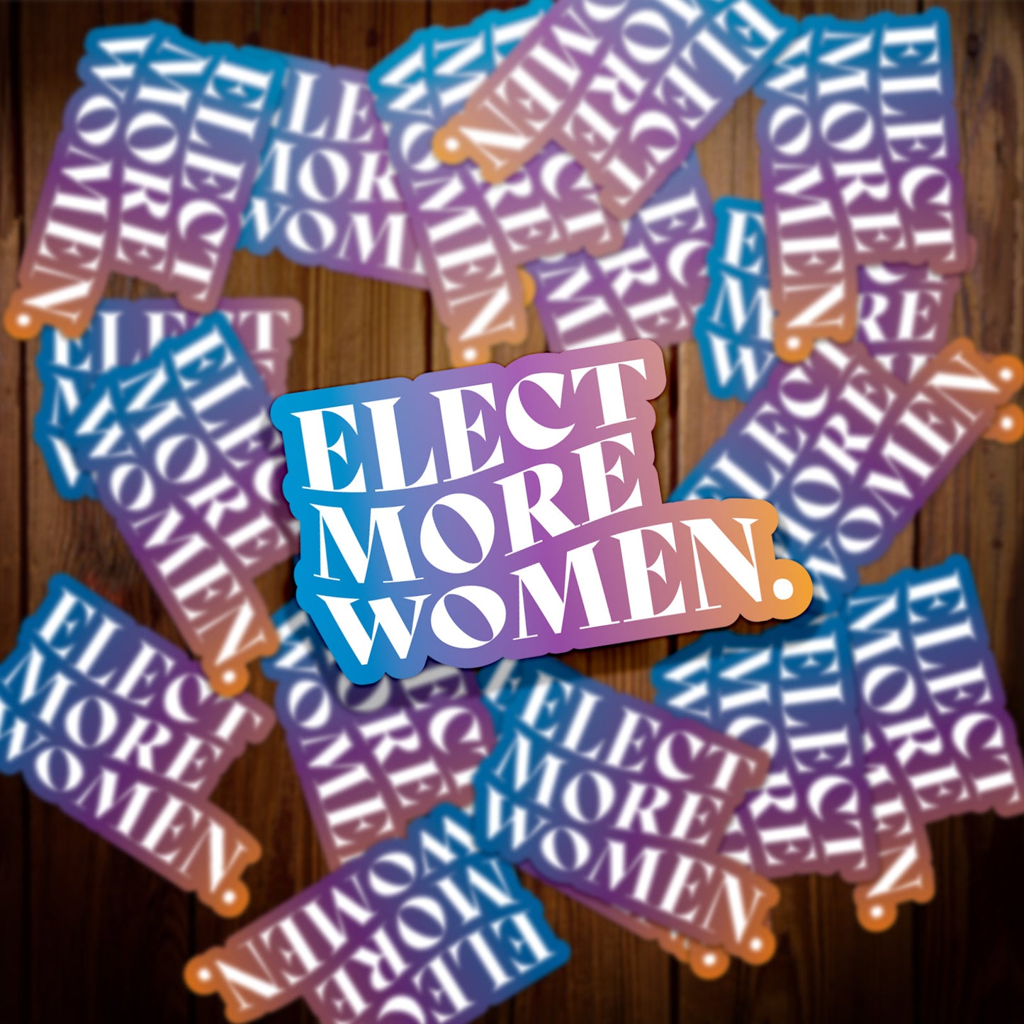 Elect More Women Sticker