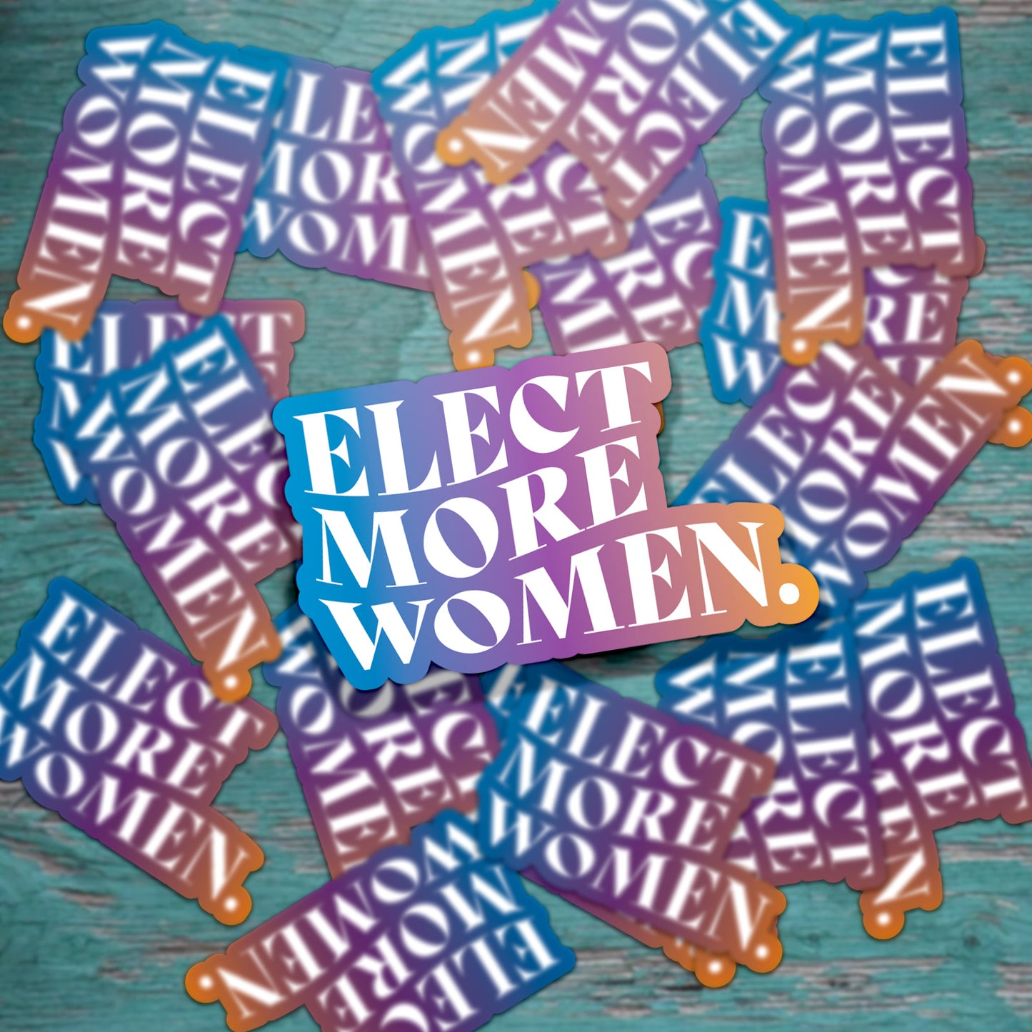 Elect More Women Sticker