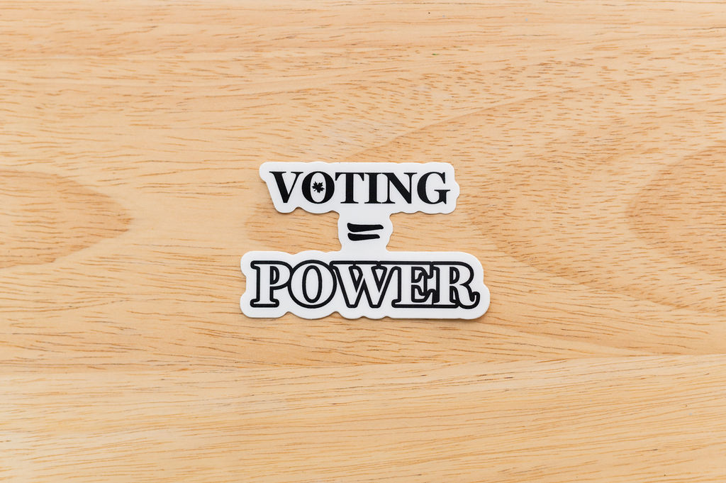 Voting = Power Sticker