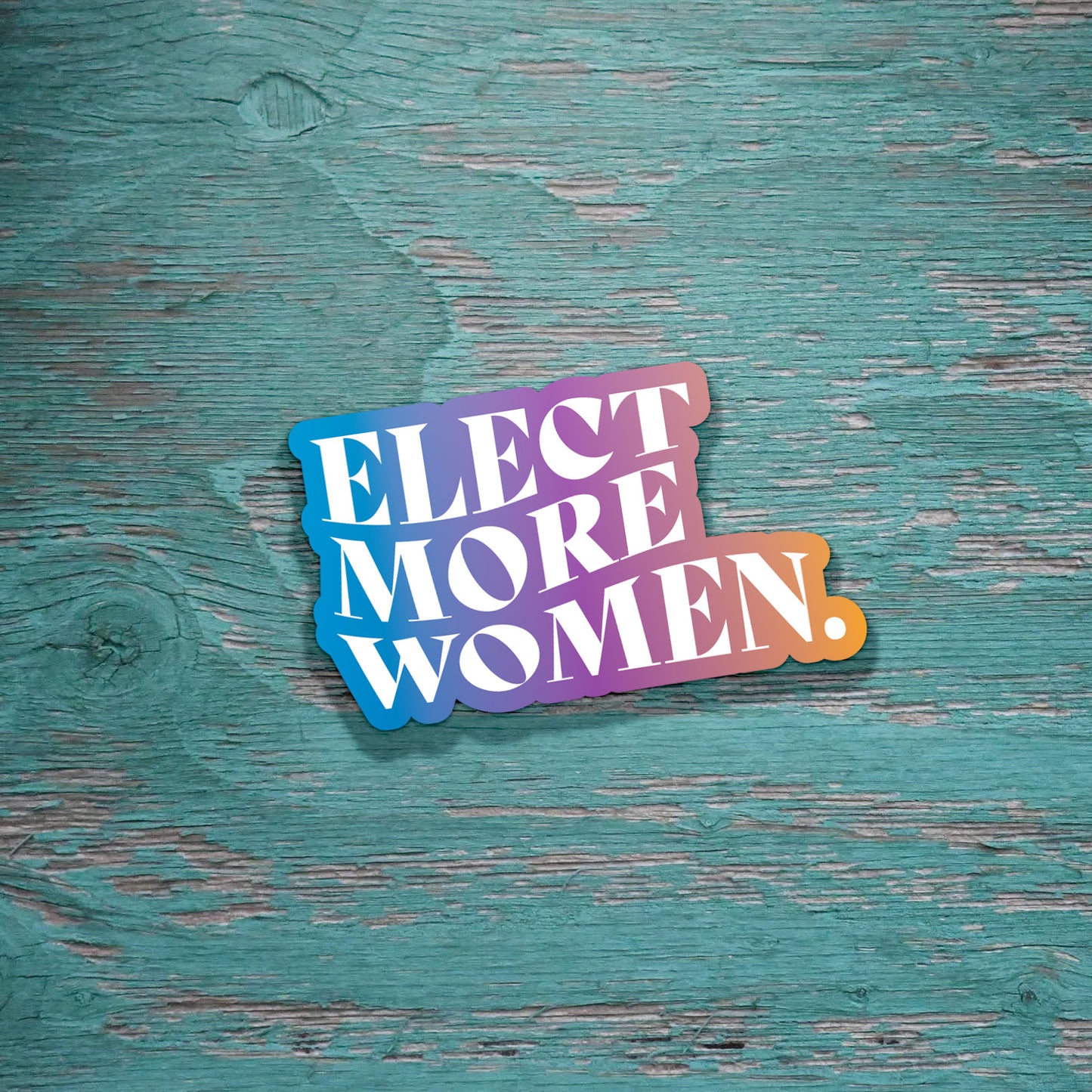 Elect More Women Sticker